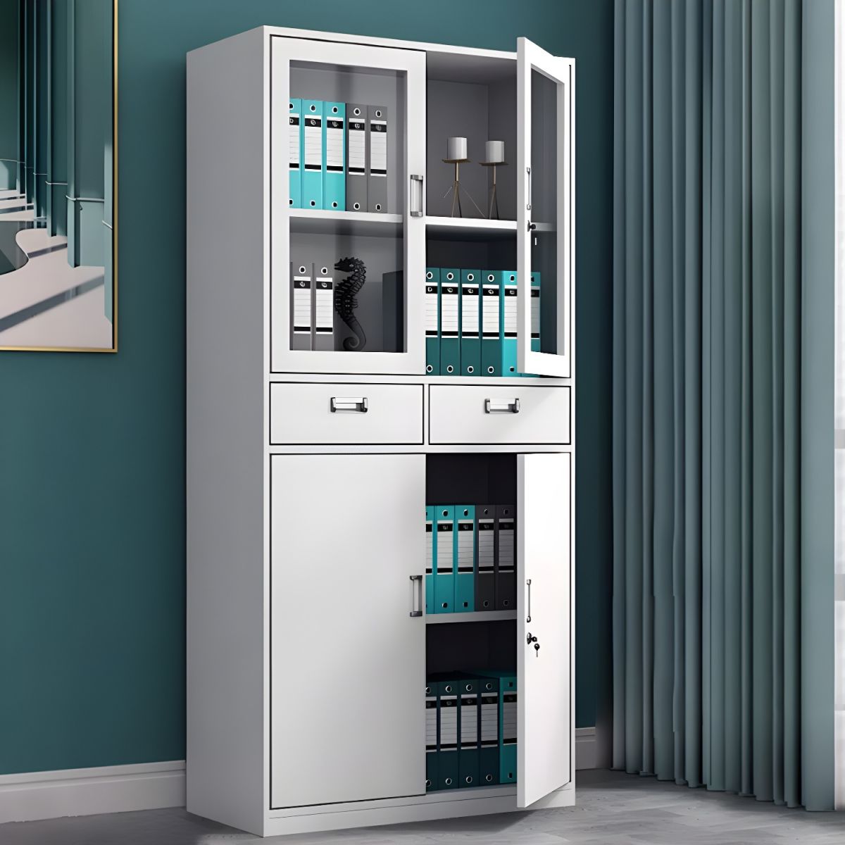 2-Door metallic office filling cabinet - Gucca
