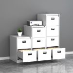 Three drawers office filling cabinet - Image 2