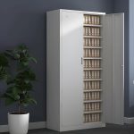 2 Door Metallic filing cabinet - Image 5