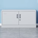 2-Locker steel office cabinet