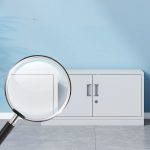 2-Locker steel office cabinet - Image 5
