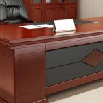 2 meters L-fashioned executive desk - Image 4