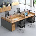 4-Way open view office workstation - Image 2