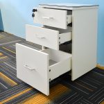 3-Drawers office filling cabinet - Image 2
