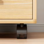 3-Drawer mobile pedestal (Beech) - Image 3