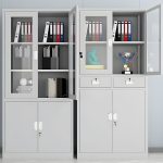 Full-Glass Office Metallic Cabinet - Image 3