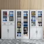 Two door metallic hospital cabinet