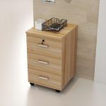 3-Drawer Mobile Pedestal - Image 3
