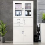 2-Door Metallic Office Safe Cabinet - Image 2