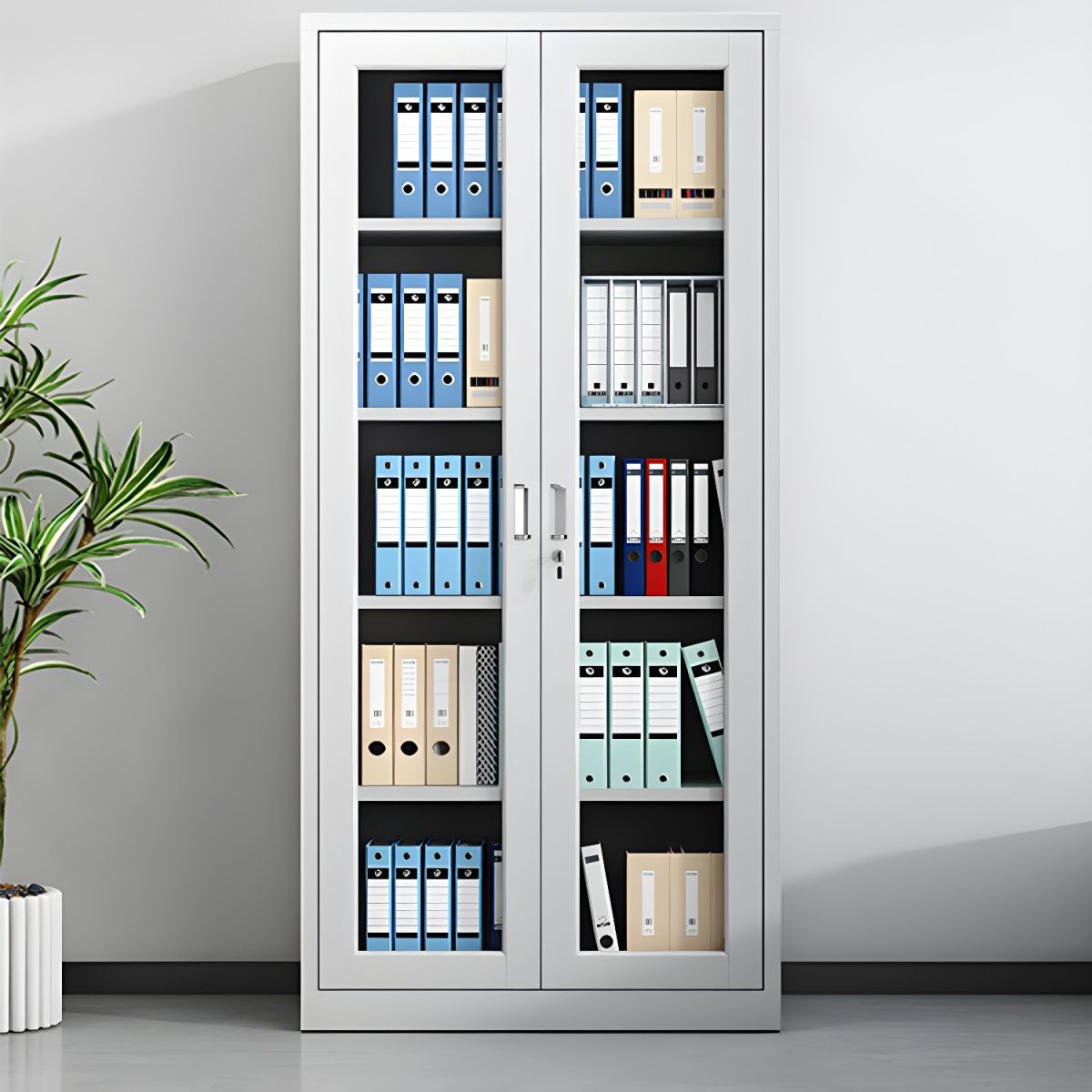 1200x1200-2024-03-09T093134.850.jpg Full-Glass Office Display Cabinet - Image 1