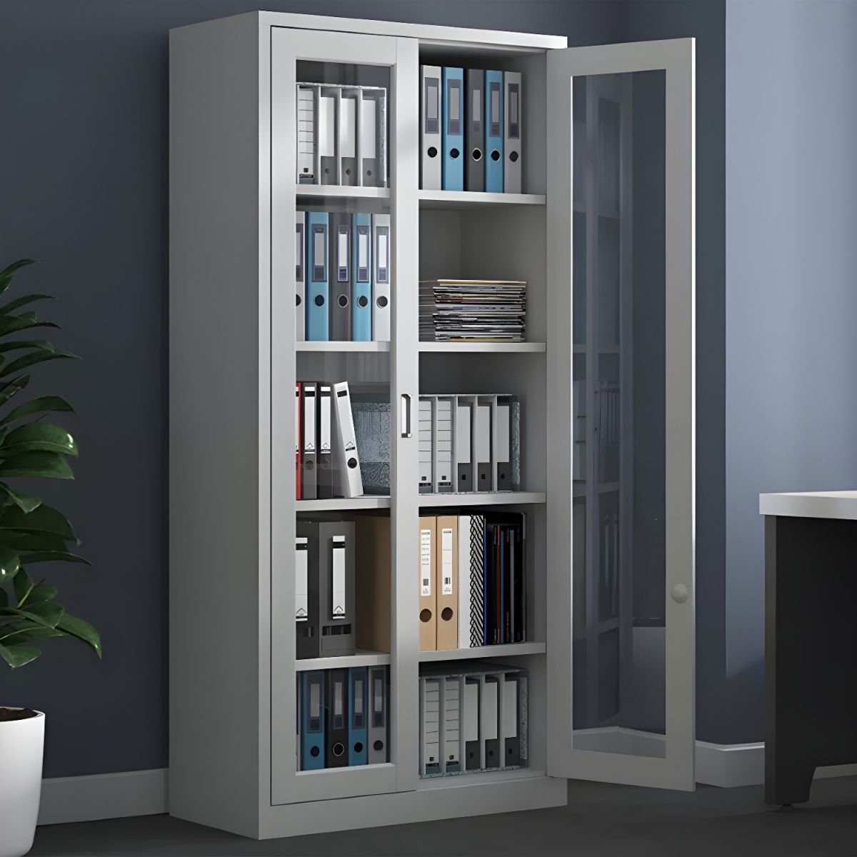 1200x1200-2024-05-19T161444.188.jpg Full-glass metallic display cabinet - Image 1