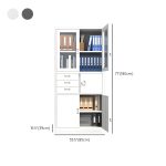 2 Door office storage cabinet with safe - Image 5