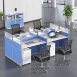 4-Way Modern Office Workstation