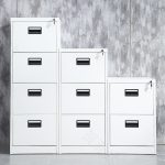 4-key four drawers file cabinet - Image 4