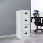 4-key four drawers file cabinet - Image 2
