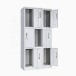9-Locker steel office cabinet - Image 3