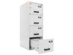 Compact 4-Drawers Fireproof Cabinet - Image 2