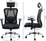 High-back orthopedic office seat - Image 3