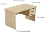 Home Office Computer Desk (Walnut) - Image 3