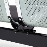 Three seater padded office bench - Image 2