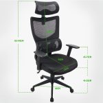 High-back orthopedic office chair - Image 4