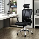 High-back orthopedic office seat