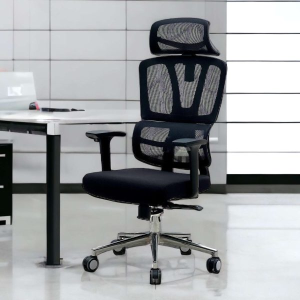 Elite Executive Chair EC017 with premium leather, ergonomic design, adjustable features, and durable build for ultimate comfort and style.