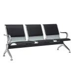 3-Link Reception Waiting Bench - Image 4