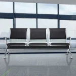 3-Link Reception Waiting Bench - Image 2