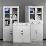 2-Door metallic office cabinet