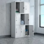 9-Locker metallic office cabinet - Image 5