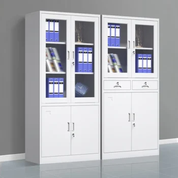2-Door metallic office cabinet 