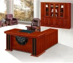 1.6 meters executive desk (mahogany) - Image 5