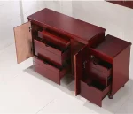 1.6 meters executive desk (mahogany) - Image 3