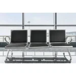 Heavy-duty three seater bench - Image 3