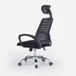 Headrest office chair (mesh-back) - Image 4