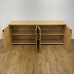 4-Door storage credenza cabinet - Image 3