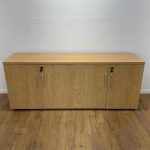4-Door storage credenza cabinet - Image 2