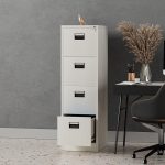 Metal 18-Inch Vertical Filing Cabinet - Image 2