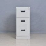3-Drawer Steel Office Cabinet - Image 2