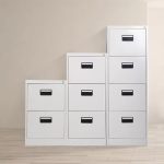 3-Drawer Steel File Cabinet - Image 3