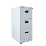 3-Drawers steel filling cabinet - Image 4
