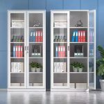 Office cabinet 2 door steel filing cabinet - Image 5