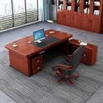 Boss Office L-shaped Imported Desk - Image 3