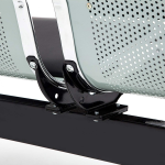 3 Link padded office waiting bench - Image 2