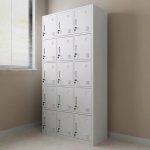 15-Locker steel office cabinet - Image 3