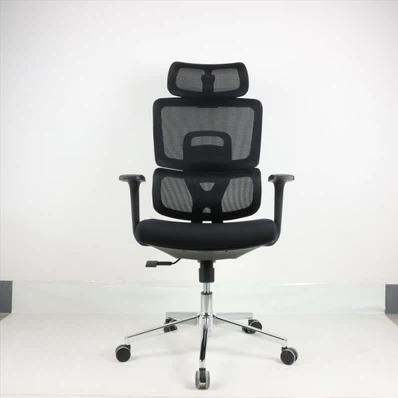 ergonomic-mesh-office-chaire671b.webp High-back orthopedic office seat - Image 1