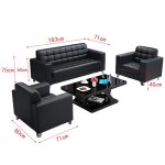 Corporate comfort sofa (5-seater) - Image 5