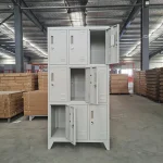 9 Locker steel office filling cabinet. - Image 4