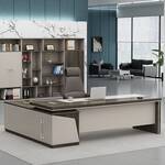 1600mm modern leadership desk with elegant design and spacious work surface.